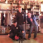 SANY0296 Idaho Winery Tours - Indian Creek w/wine dog Dahlia